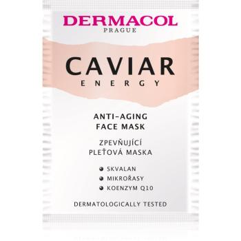 Dermacol Caviar Energy protivrásková a zpevňující pleťová maska 16 ml