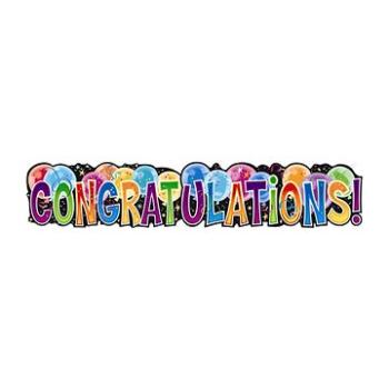 Girlanda - banner narozeniny - congratulations! - 132 cm (11179900183)