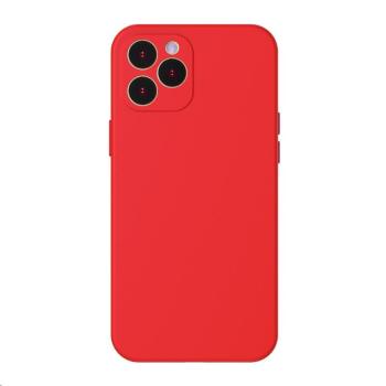 Baseus Liquid Silica Gel Protective Case for Apple iPhone 12 Pro 6.1'' Bright Red