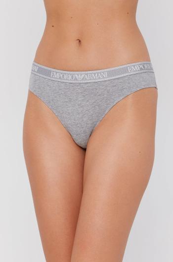 Kalhotky brazilky Emporio Armani Underwear šedá barva