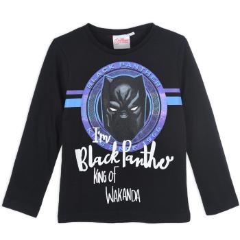 Chlapecké tričko AVENGERS BLACK PANTHER černé Velikost: 116