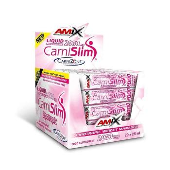Amix CarniSlim Příchuť: Fresh Lime, Balení (ml): 20x25ml