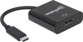 DisplayPort / USB adaptér Manhattan 152020, černá