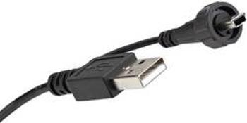 Mini USB 2.0 patch kabel Conec 17-250031, zástrčka rovná