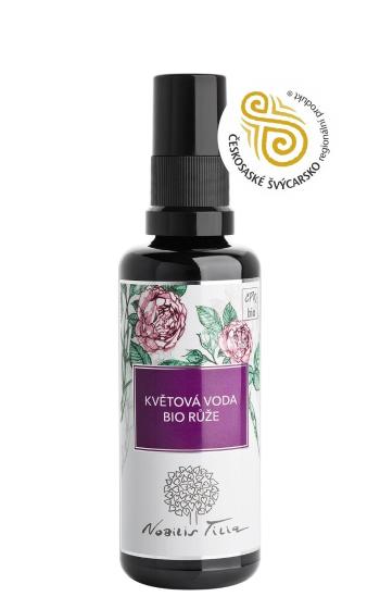 Nobilis Tilia Květová voda BIO Růže 50 ml - sklo