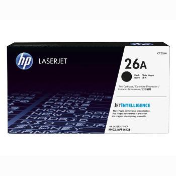 HP CF226A - originální toner HP 26A, černý, 3100 stran