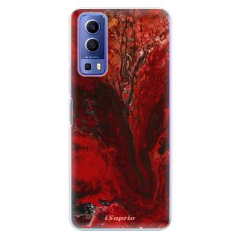 Odolné silikonové pouzdro iSaprio - RedMarble 17 - Vivo Y72 5G