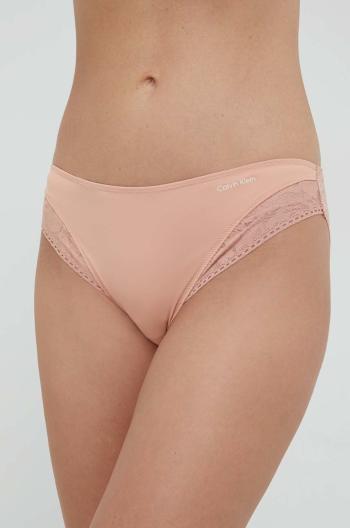 Kalhotky Calvin Klein Underwear oranžová barva