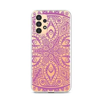 TopQ Kryt Samsung A13 silikon Violet Mandala 72064 (Sun-72064)