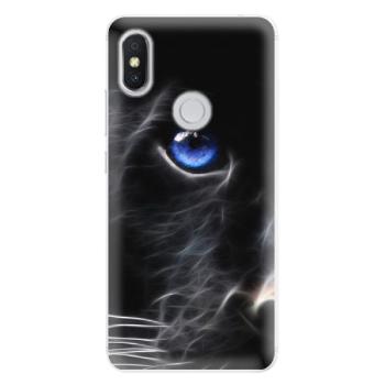 Silikonové pouzdro iSaprio - Black Puma - Xiaomi Redmi S2