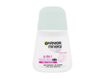 Garnier Minerální antiperspirant 5 Protection Cotton Fresh 48h Roll-on pro ženy 50 ml