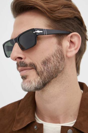 Sluneční brýle Persol ADRIEN pánské, černá barva, 0PO3347S