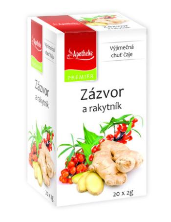 Apotheke Zázvor a rakytník 20 x 2 g