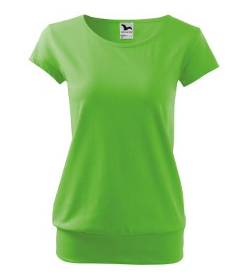 MALFINI Dámské tričko City - Apple green | XS