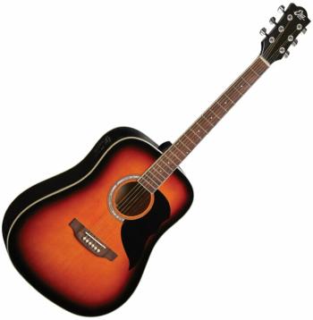 Eko guitars Ranger 6 EQ Brown Sunburst Elektroakustická kytara Dreadnought