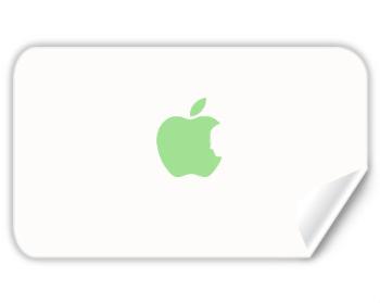 Samolepka vlastní tvar - 5ks Apple Jobs