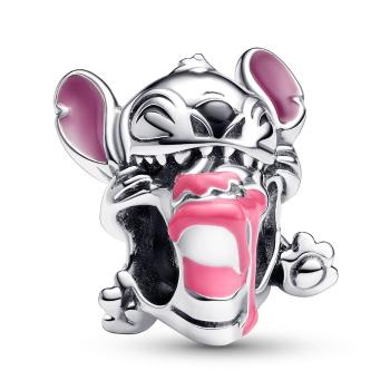 Pandora Stříbrný korálek Disney Stitch s narozeninovým dortem 793189C01