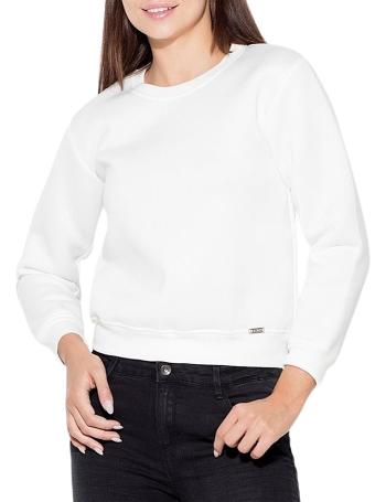 Basic smetanová hoodie mikina vel. S