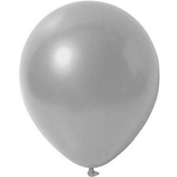 Balónky 25ks stříbrné