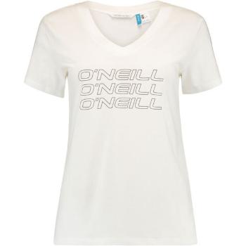 O'Neill LW TRIPLE STACK V-NECK T-SHIR Dámské tričko, bílá, velikost L