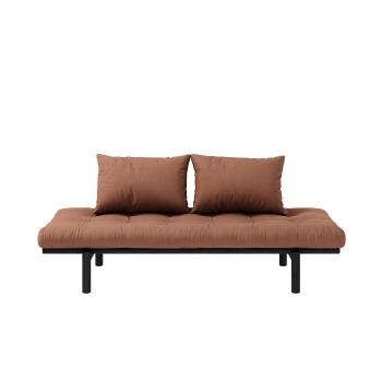 Pohovka Pace Daybed – Black/Clay brown