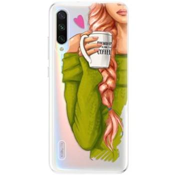 iSaprio My Coffe and Redhead Girl pro Xiaomi Mi A3 (coffread-TPU2_MiA3)