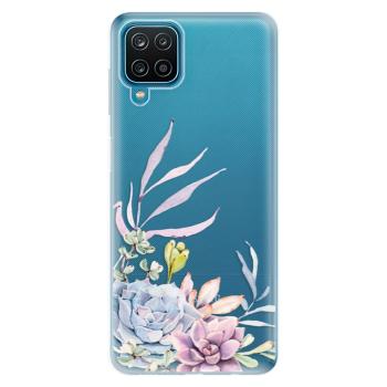 Odolné silikonové pouzdro iSaprio - Succulent 01 - Samsung Galaxy A12