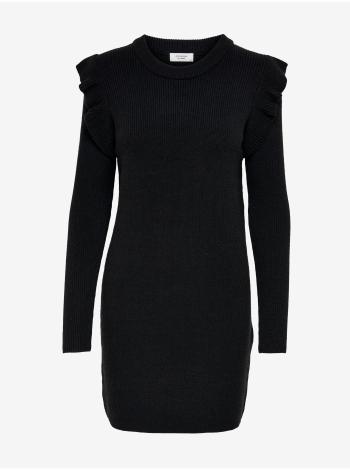 Černé svetrové šaty Jacqueline de Yong Willa