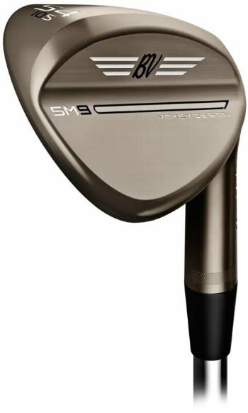 Titleist SM9 Golfová hole - wedge Levá ruka 56° 10° Ocel Wedge Flex