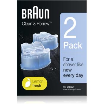 Braun Series Clean & Renew náhradní náplně do čisticí stanice s vůní Lemon Fresh 2 ks