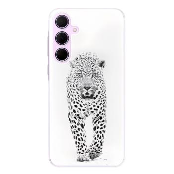 Odolné silikonové pouzdro iSaprio - White Jaguar - Samsung Galaxy A35 5G