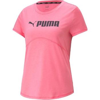 Puma FIT HEATHER TEE Dámské triko, růžová, velikost L