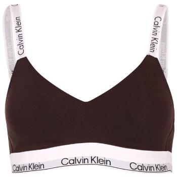 Calvin Klein MODERN COTTON NAT-LGHT LINED BRALETTE Dámská podprsenka, černá, velikost XL