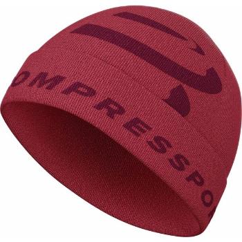 Compressport CASUAL BEANIE Zimní čepice, růžová, velikost UNI