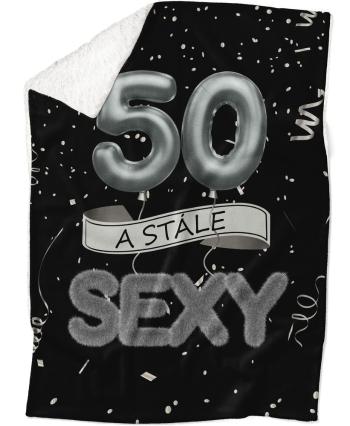 Deka Stále sexy – Černá (věk: 50, Podšití beránkem: ANO)