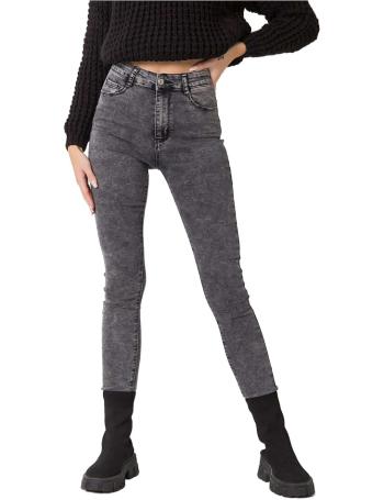 šedé dámské skinny džíny vel. XL