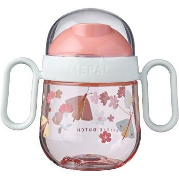 Mepal LITTLE DUTCH 200 ML FLOWERS & BUTTERFLIES Dětský trénovací hrnek, růžová, velikost