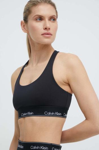 Sportovní podprsenka Calvin Klein Performance černá barva