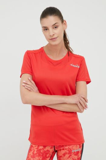 Běžecké tričko Diadora Core červená barva