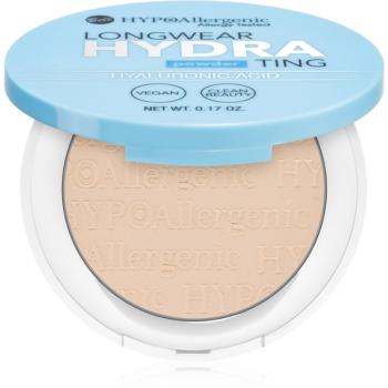 Bell Longwear Hydrating Powder kompaktní pudr s kyselinou hyaluronovou odstín 02 Light Beige 5 g