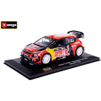 Bburago 1:32 Rally Citroen C3 WRC 2019 Monte Carlo Sebastien Ogier (4893993410538)