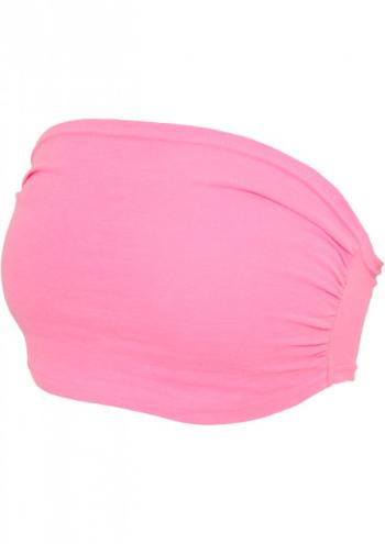 Urban Classics Ladies Neon Bandeau Top neonpink - XS