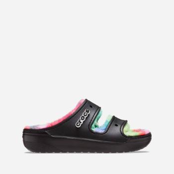 Crocs Classic Cozzy Spray Dye Clog 208046 BLACK/MULTI