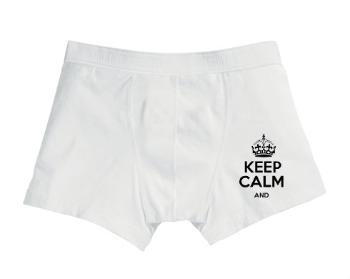 Pánské boxerky Keep calm