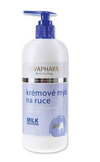 VivaPharm Tekuté mýdlo s kozím mlékem 400 ml