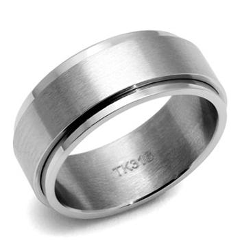 Šperky4U Pánský ocelový prsten - velikost 62 - OPR1924-62