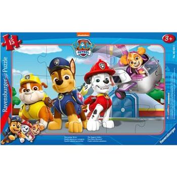 Ravensburger Puzzle 056811 Tlapková Patrola: Čtyři Stateční Ochránci 15 Dílků  (4005556056811)