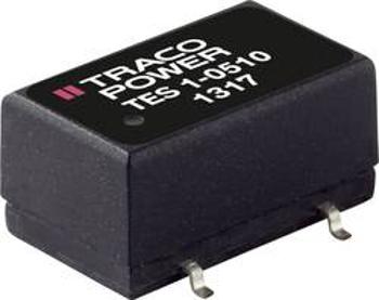 DC/DC měnič napětí, SMD TracoPower TES 1-0510, 5 V/DC, 3.3 V/DC, 300 mA, 1 W, Počet výstupů 1 x