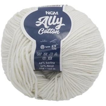 Ally cotton 50g - 002 přírodní (6799)