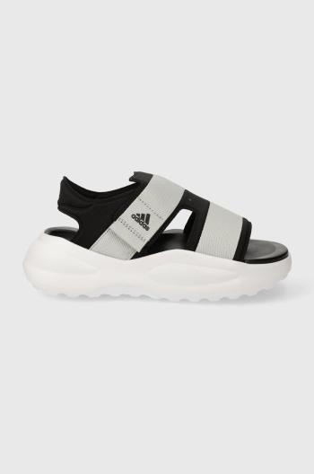 Dětské sandály adidas MEHANA SANDAL KIDS šedá barva